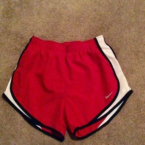 NWOT Red w/ Black & white trim Nike Dri Fit Shorts